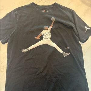 Jordan Black Baseball Graphic Tee